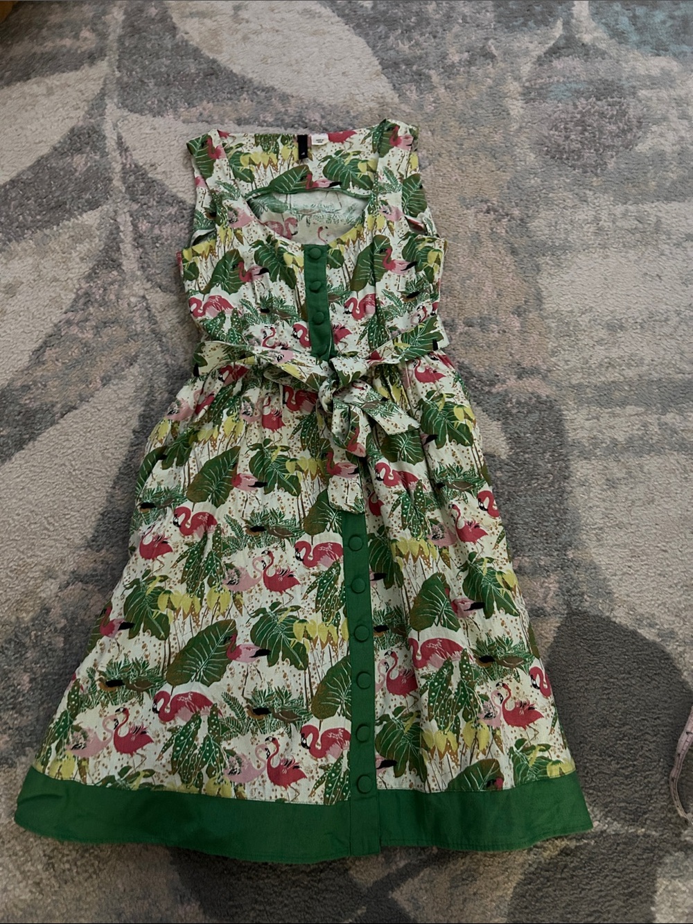 H&M flamingo dress 4